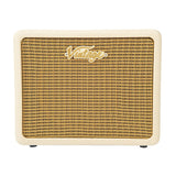 Vintage Retro 20W Bass Combo Amp with DSP Vintage White 2