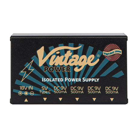Vintage VPS09 Multiple Output Isolated Power Supply for Effects Pedals 1