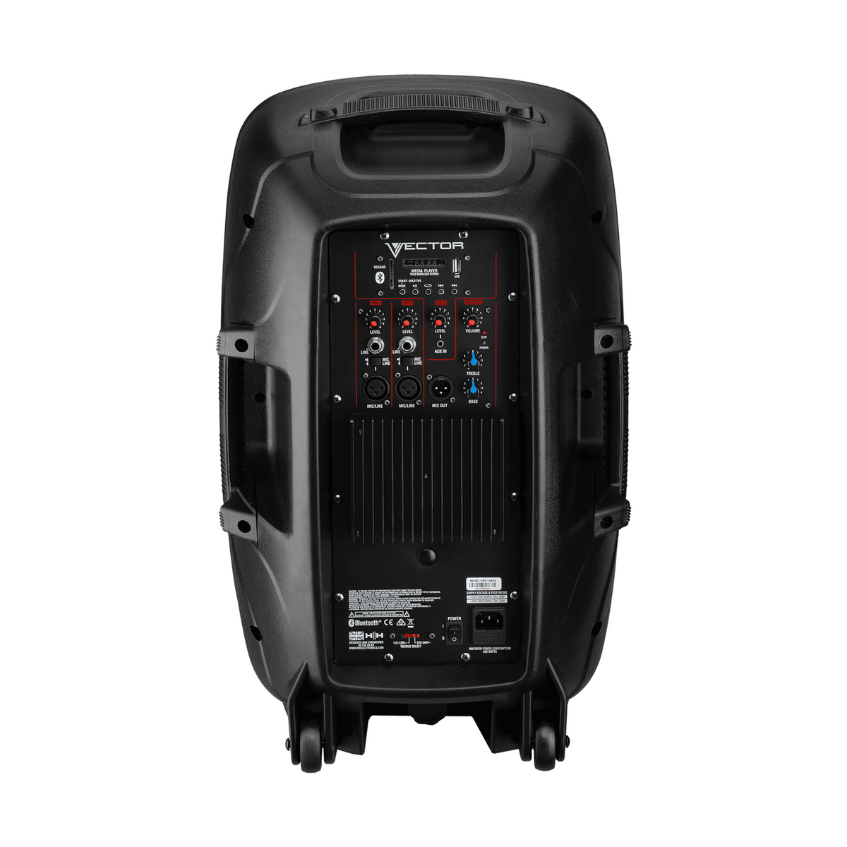 HH Audio Vector VRE-12AG2 12" Active PA Speaker With Bluetooth 5