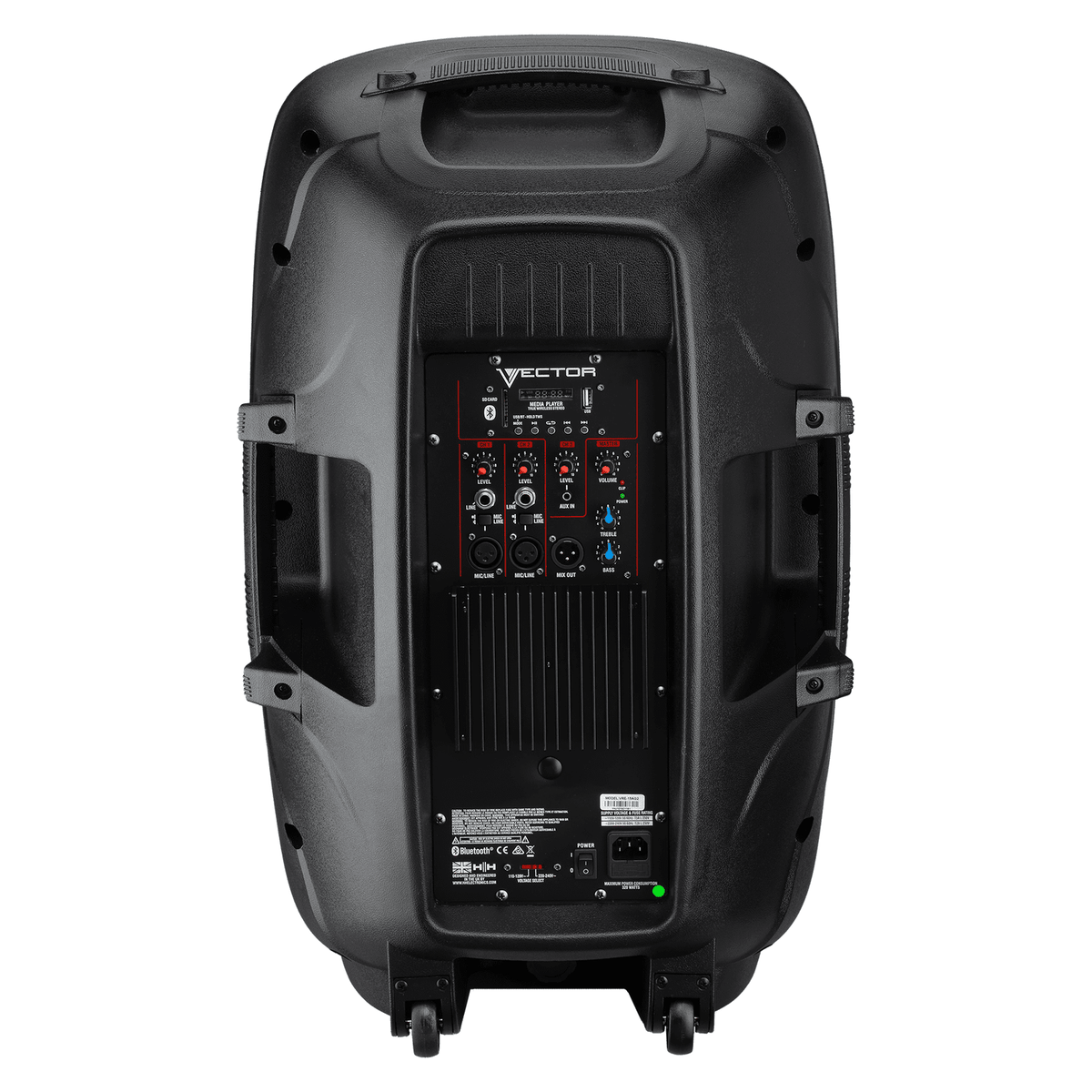 HH Audio Vector VRE-15AG2 15" Active PA Speaker With Bluetooth 5