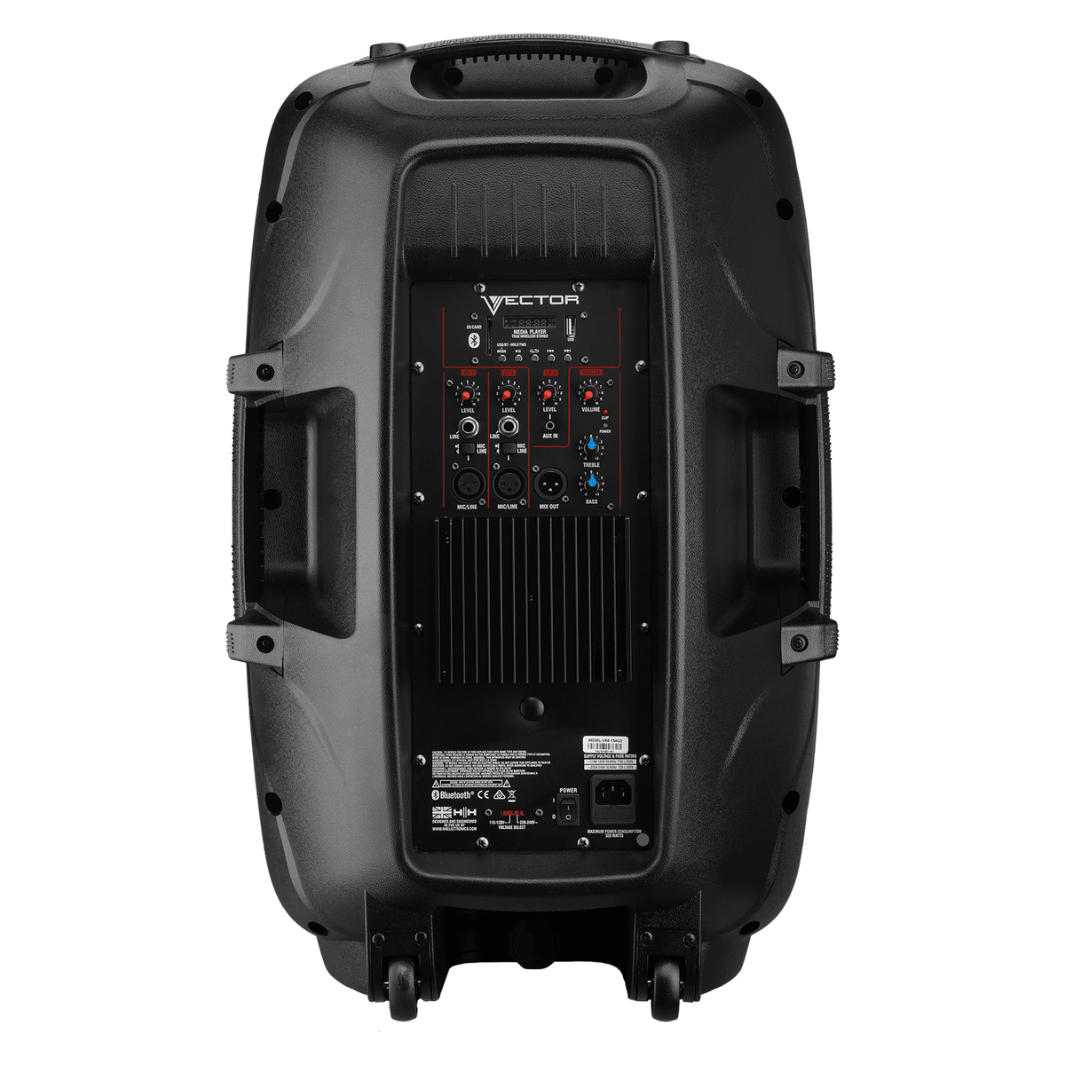 HH Audio Vector VRE-15AG2 15" Active PA Speaker With Bluetooth 4