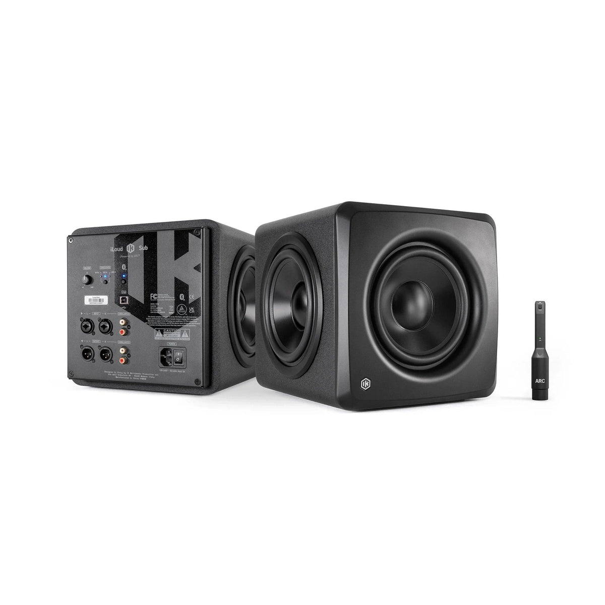 IK Multimedia iLoud Sub Compact Studio Subwoofer with ARC X Room Correction 2