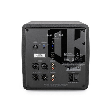 IK Multimedia iLoud Sub Compact Studio Subwoofer with ARC X Room Correction 5