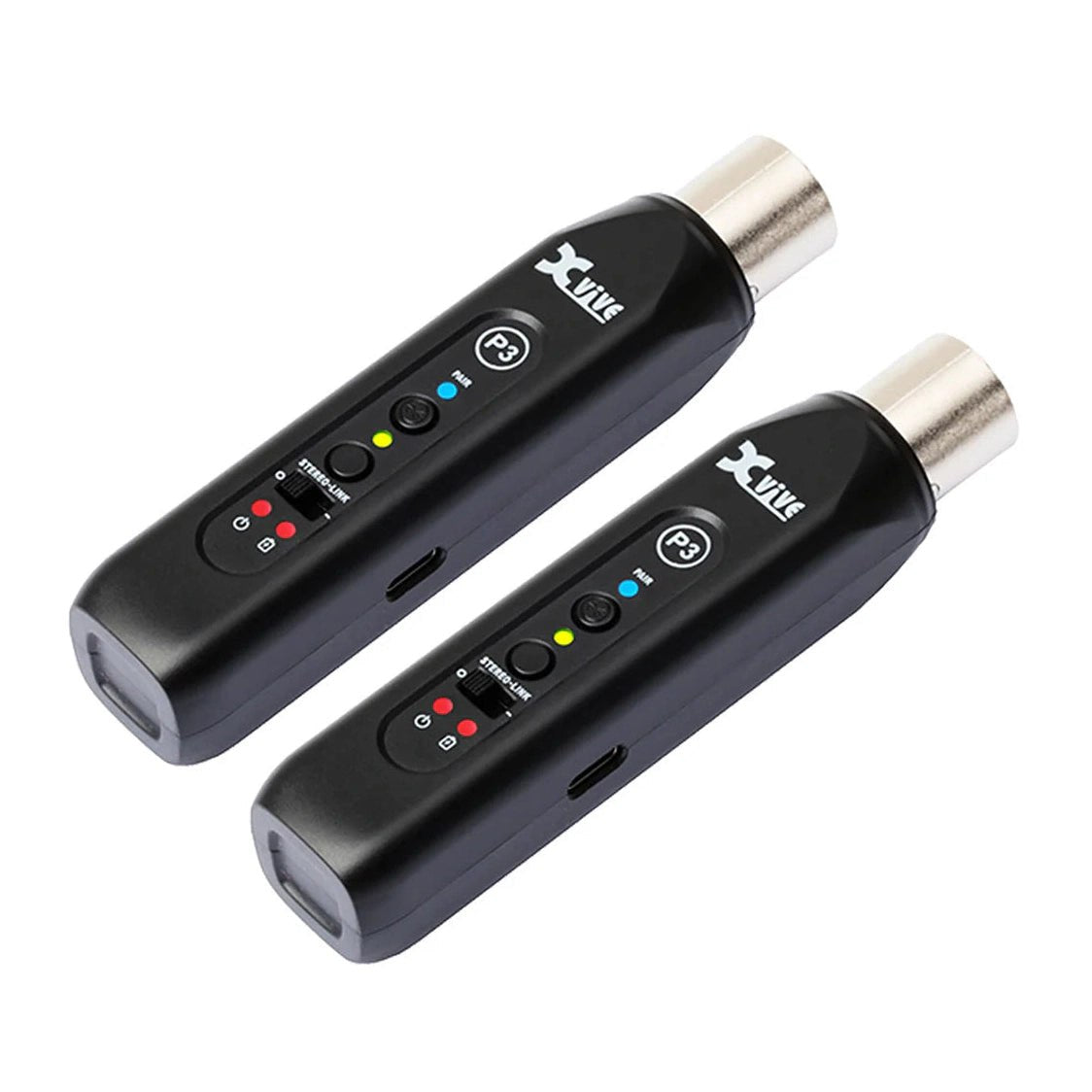 Xvive XP3D Dual Stereo Bluetooth XLR Audio Receivers 1
