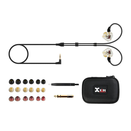 Xvive XU4T9 Wireless In-Ear Monitor System with T9 In-Ear Monitors & Travel Case 9