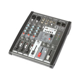 Q-Audio Q-MIX 4FX - 4-Channel Mixer With 24 Digital Effects, USB-C Interface And Bluetooth 1