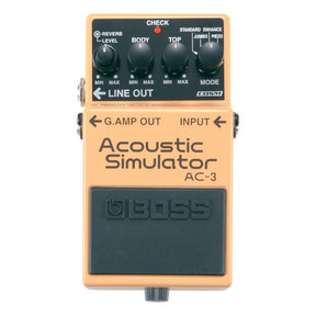 BOSS AC-3 Acoustic Simulator Pedal 1