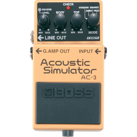 BOSS AC-3 Acoustic Simulator Pedal 1