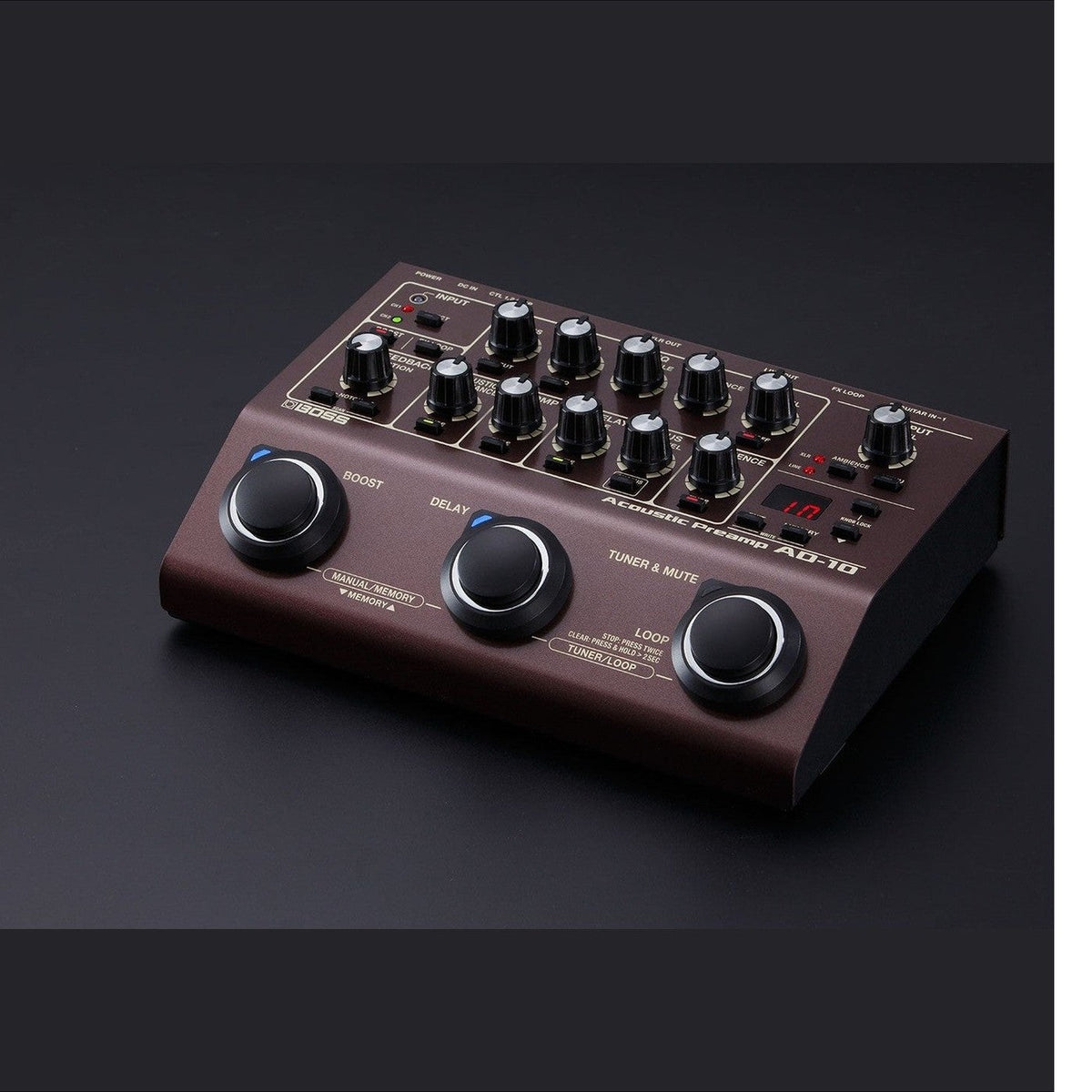 BOSS AD-10 Acoustic Preamp Pedal 4