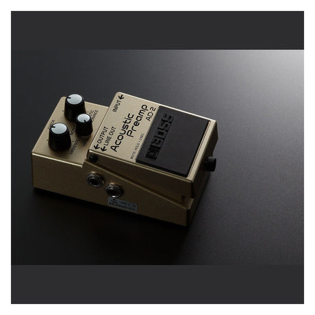 BOSS AD-2 Acoustic Preamp Pedal 4