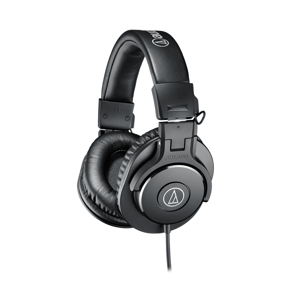 Audio Technica ATH-M30x Monitor Folding Headphones with Straight Cable 1