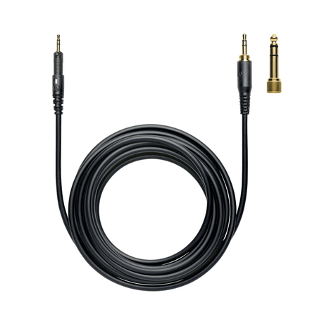 Audio Technica ATH-M40x Monitor Folding/Swivel-Ear Headphones Inc Two Cables 4