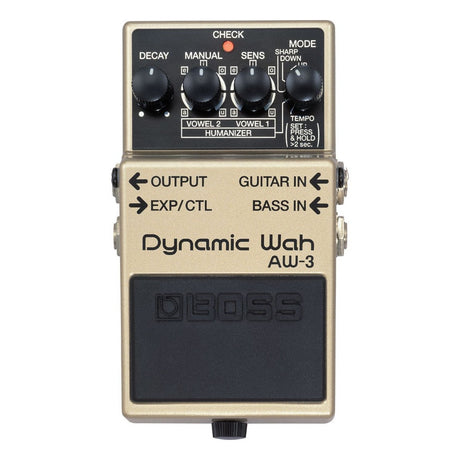 BOSS AW-3 Dynamic Wah Guitar Pedal 1