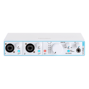 Arturia MiniFuse 2 OTG - Dual USB 2-in / 2-out Audio Interface White 1