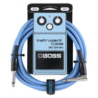 BOSS BIC-10A Angled/Straight Jack Instrument Cable, 3m/10ft - Available in 6 Colours 3