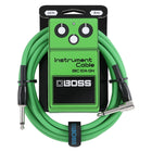 BOSS BIC-10A Angled/Straight Jack Instrument Cable, 3m/10ft - Available in 6 Colours 4