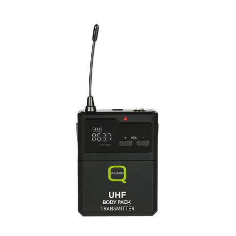 Q-Audio QWM 1900 V2 HH + BP Dual UHF Wireless System CH 70 2