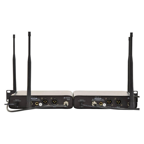 Chord SU20-H-RG Dual UHF Handheld Wireless Microphone System 863.42 + 864.3MHz 3