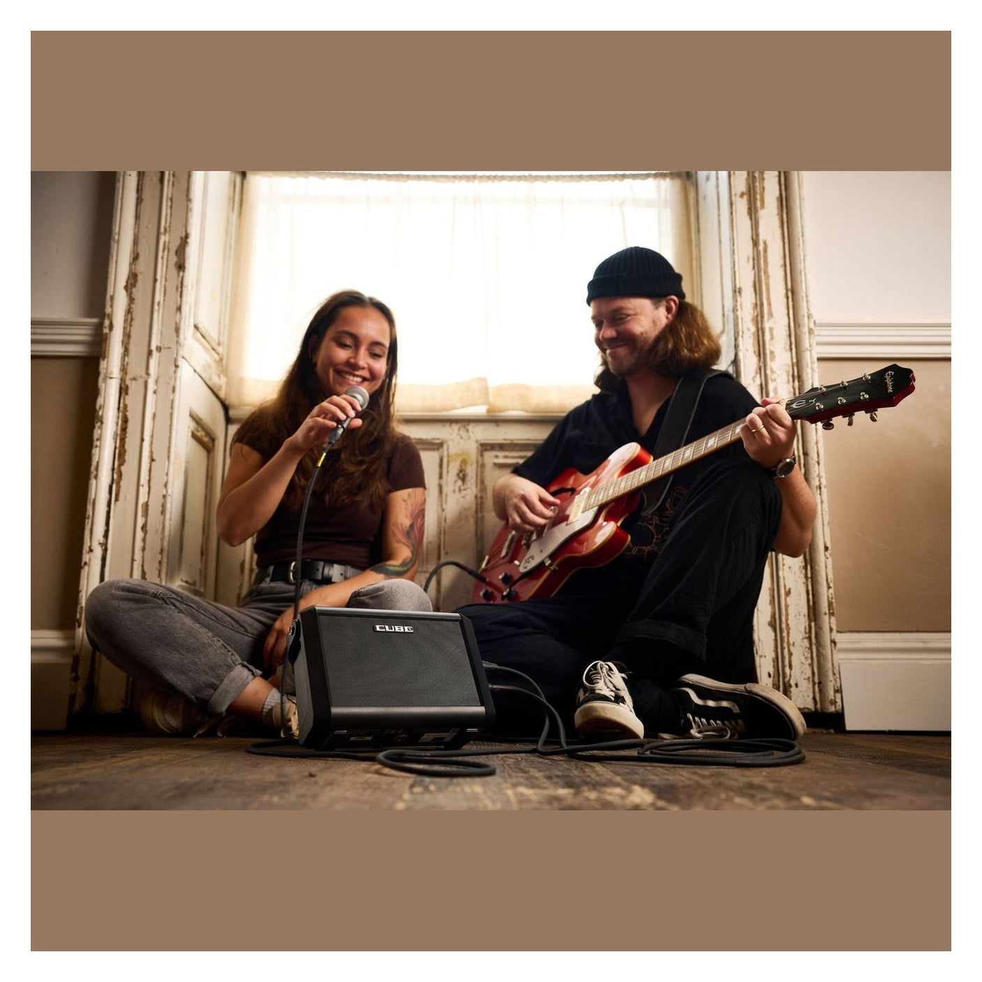 Roland CUBE Street Mini - Battery Powered Multi-Instrument 2.1 Portable PA Speaker 13