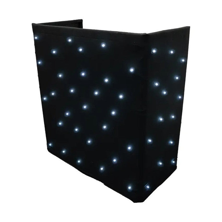 Ultimax Cool White LED Starcloth for DJ Combi Booth SC-WHT-DJCOMBI 1