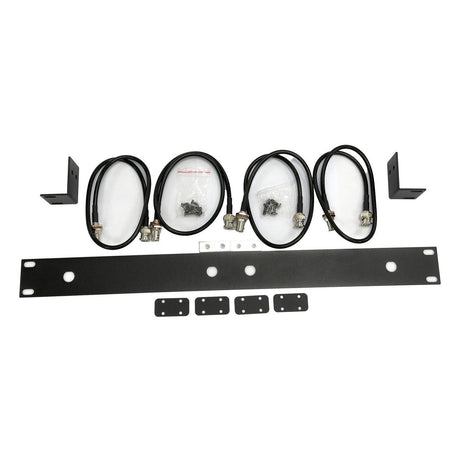 Q-Audio 1U 19" Rack Mount Kit For 2 x QWM 1960 V3 Receivers 2