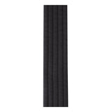 D'Addario Auto-Lock Padded Guitar Strap with Stripes - Black 50BAL01 2
