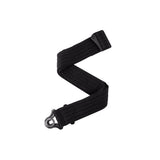D'Addario Auto-Lock Padded Guitar Strap with Stripes - Black 50BAL01 1