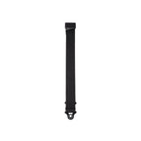 D'Addario Auto-Lock Padded Guitar Strap with Stripes - Black 50BAL01 3