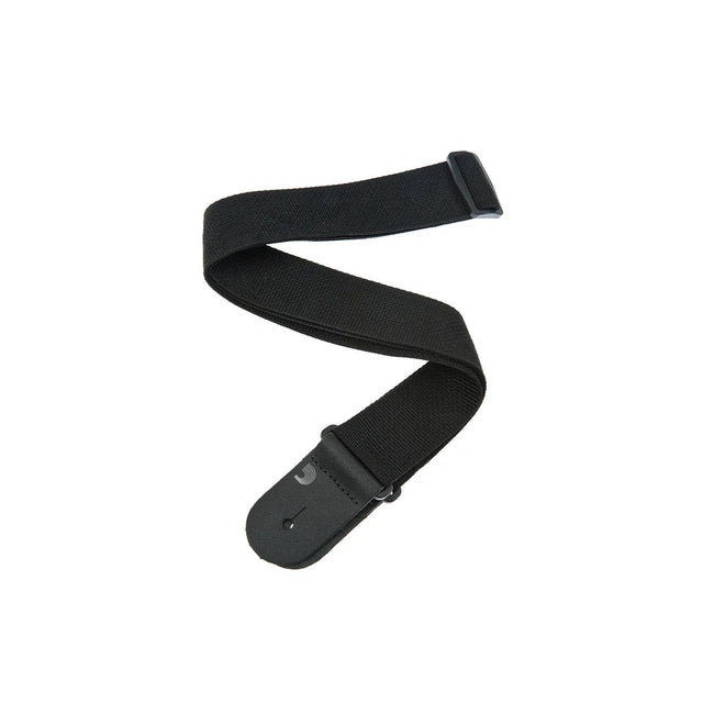 D'Addario Polypro Guitar Strap - Black PWS100 1