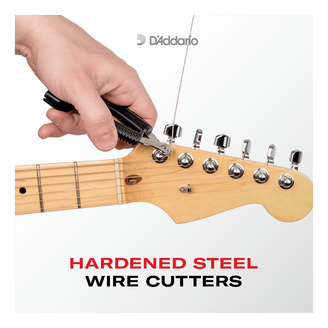 D'Addario Pro Winder - All-In-One Guitar Restringing Toolkit Black 3