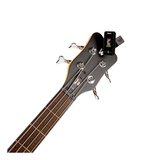 D'Addario Eclipse Headstock Tuner – Compact Clip-On Chromatic Instrument Tuner Black 5