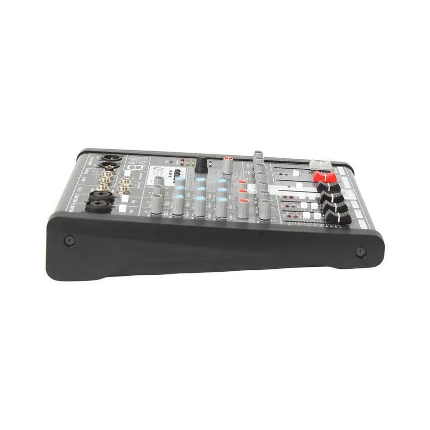 Q-Audio Q-MIX 4FX - 4-Channel Mixer With 24 Digital Effects, USB-C Interface And Bluetooth 2