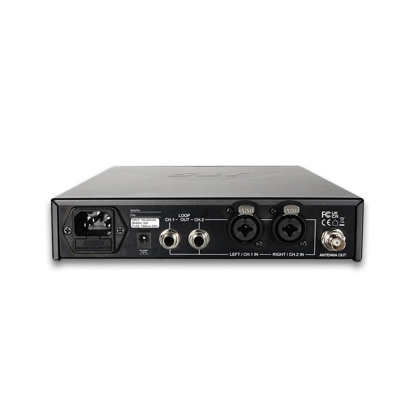 JTS SIEM-121T/SIEM-121R Complete UHF Wireless In-Ear Monitoring System 2