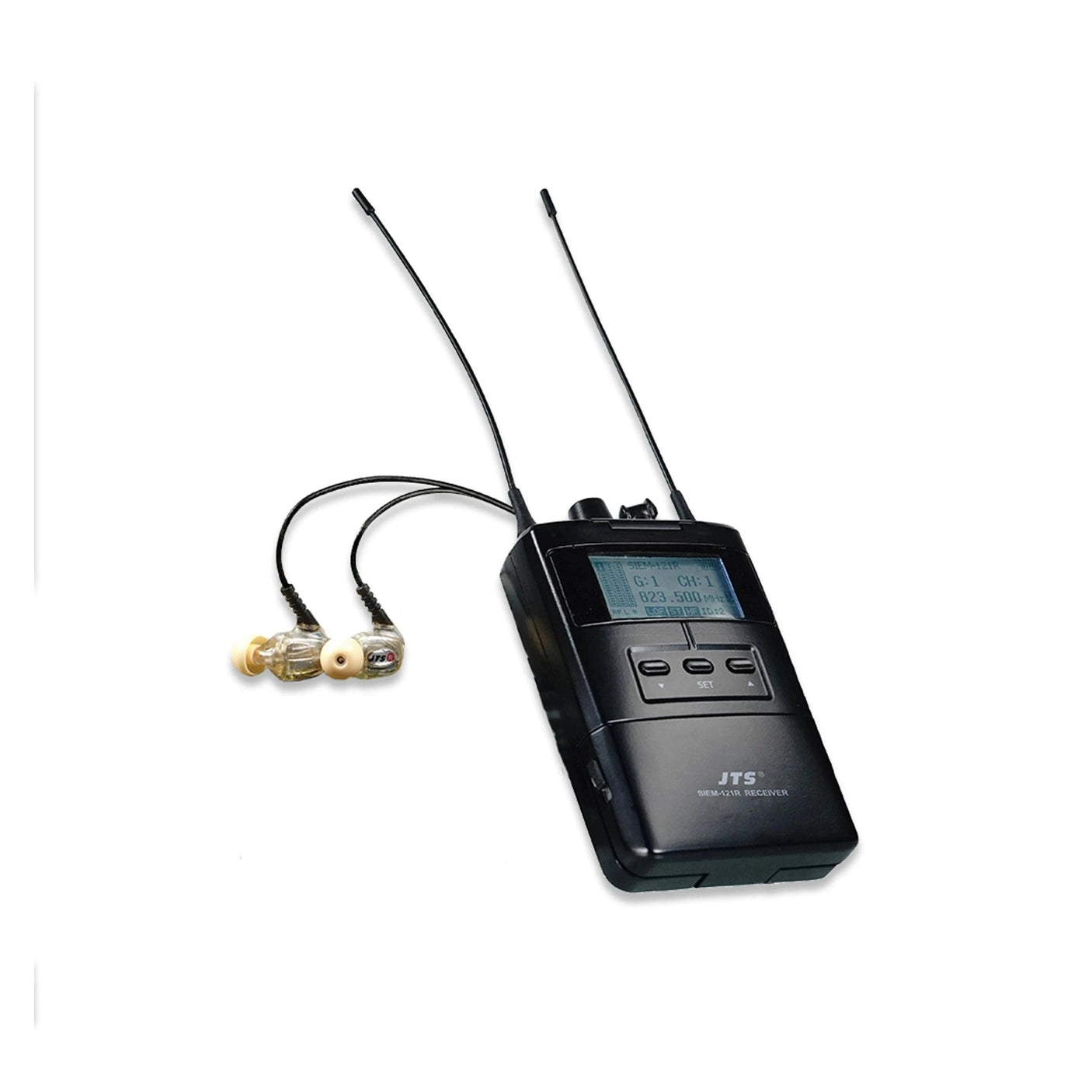 JTS SIEM-121T/SIEM-121R Complete UHF Wireless In-Ear Monitoring System 4