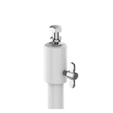 Ultimax DJ Booth LP MKII Light Post System With Carry Bags – White