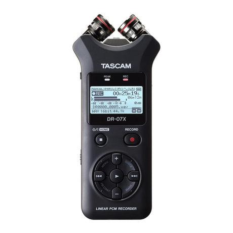 Tascam DR-07XP 32-Bit Handheld Audio Recorder With Adjustable Mics & USB Interface 3