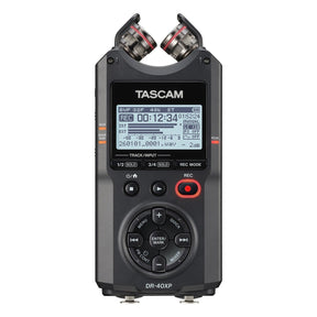 Tascam DR-40XP Portable 4-Track Digital Audio Recorder With 32-Bit Float Recording & USB-C Interface 1