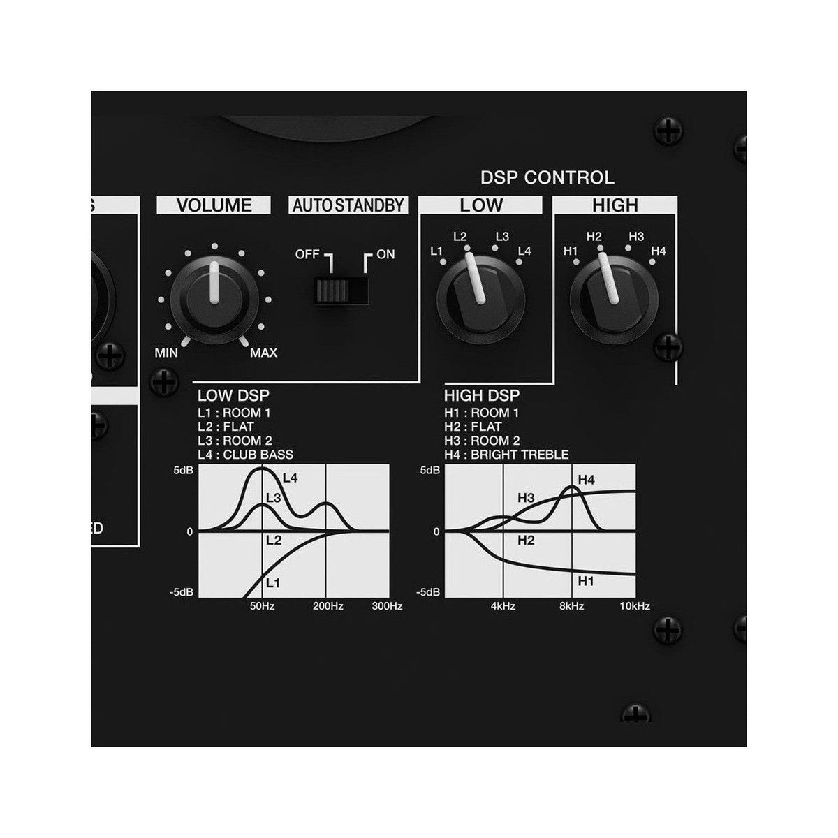 Pioneer DJ VM-80 8” Active Monitor Speaker with DSP Black 5