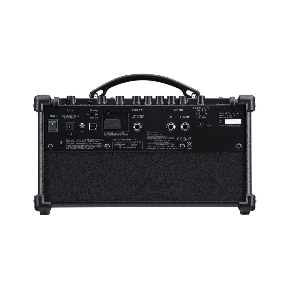 BOSS DUAL CUBE LX - 10W 2x4 Portable Stereo Amplifier 4