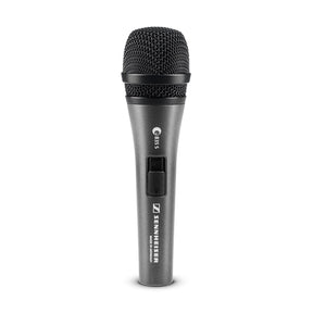 Sennheiser e835-S Dynamic Cardioid Vocal Microphone with Silent Switch Single or 3-Pack 1