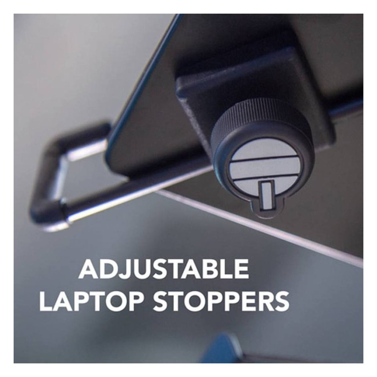 Quiklok LPH004 Fully-Adjustable Laptop Tripod Stand With Mouse Tray 6