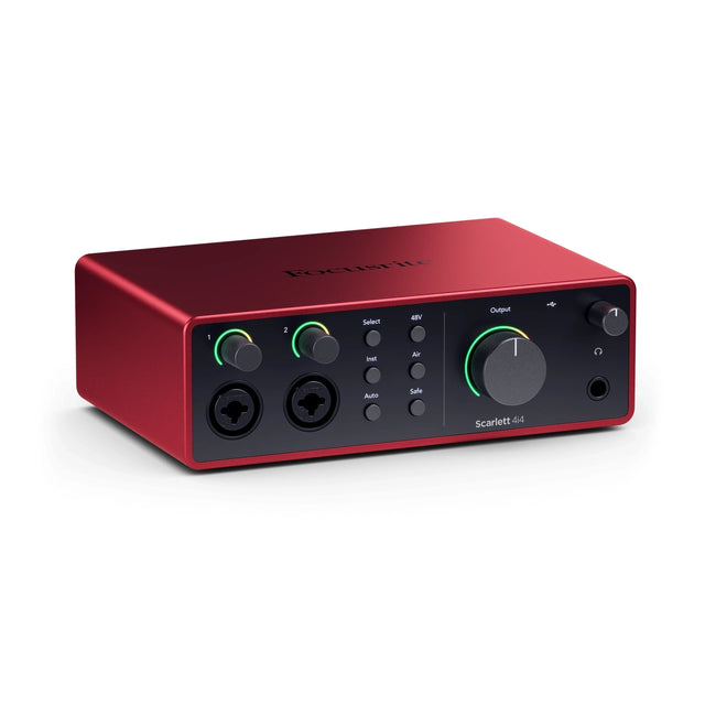 Focusrite Scarlett 4i4 4th Gen USB-C Audio Interface 1
