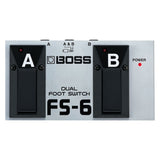 BOSS FS-6 Switchable Momentary/Latch Dual A/B Footswitch 1