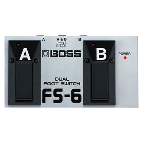 BOSS FS-6 Switchable Momentary/Latch Dual A/B Footswitch 1