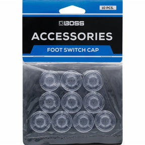 BOSS FSC-10 Transparent Polycarbonate Footswitch Caps 10 Pack 1