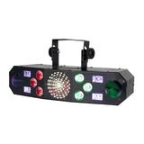 Eliminator Furious Five RG - 5-In-1 Derby, Laser, UV, Wash and Strobe Effect 2