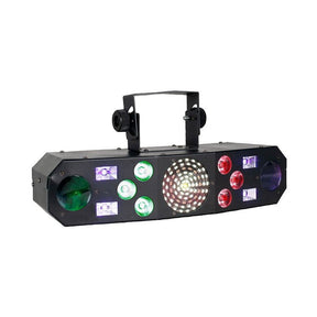 Eliminator Furious Five RG - 5-In-1 Derby, Laser, UV, Wash and Strobe Effect 1