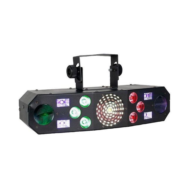 Eliminator Furious Five RG - 5-In-1 Derby, Laser, UV, Wash and Strobe Effect 1