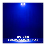 Eliminator Furious Three RG UV - 3-In-1 Moonflower, UV Wash and Laser Effect 3