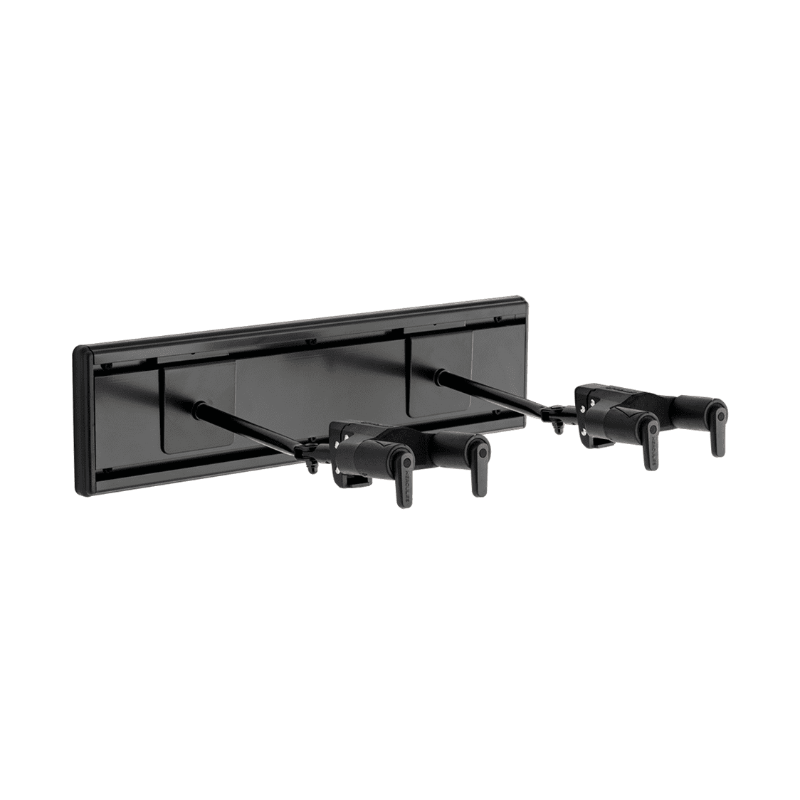 Hercules GSP402SB | Slatwall Rack Set for 2 Guitars | Audio Direct